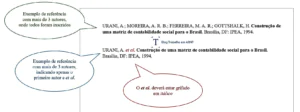 Referências com mais de 3 autores