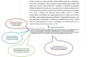 Exemplo de Notas de rodapé recomendado pela Trabalho em ABNT